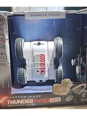 RC Stunt Car Thunder Twist Rally Rover Bot 9000 Wireless Play By Sharper Image